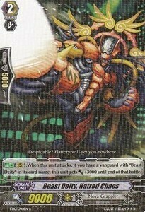 Beast Deity, Hatred Chaos [G Format] Card Front