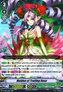 Maiden of Trailing Rose Card Front