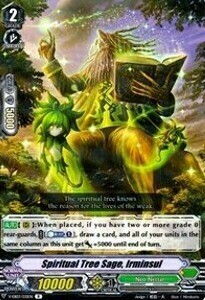 Spiritual Tree Sage, Irminsul [V Format] Card Front