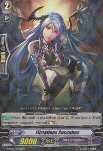 Flirtatious Succubus Card Front