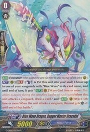 Blue Wave Dragon, Dagger Master Dracokid [G Format]