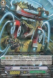 Magnet Crocodile [G Format] Card Front