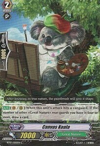 Canvas Koala [G Format] Card Front