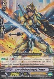 Law-abiding Knight, Cloten [G Format]