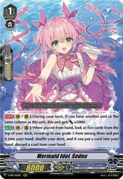 Mermaid Idol, Sedna Card Front