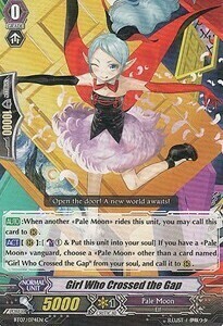 Girl Who Crossed the Gap [G Format] Card Front