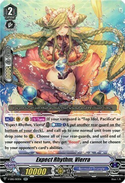 Expect Rhythm, Vierra Card Front