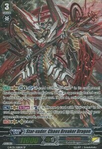 Star-vader, Chaos Breaker Dragon Card Front