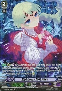 Nightmare Doll, Alice Card Front