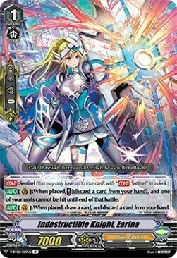 Indestructible Knight, Earina [V Format] Card Front