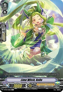 Lime Witch, ReRe [V Format] Card Front