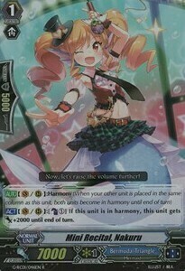 Mini Recital, Nakuru [G Format] Card Front