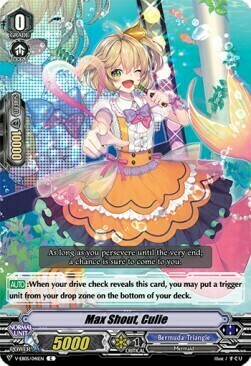 Max Shout, Culie [V Format] Card Front