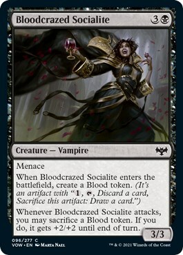 Bloodcrazed Socialite Card Front