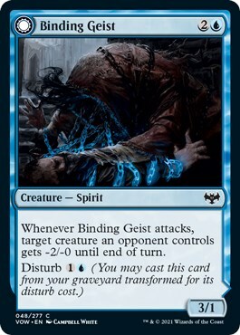 Binding Geist // Spectral Binding Card Front