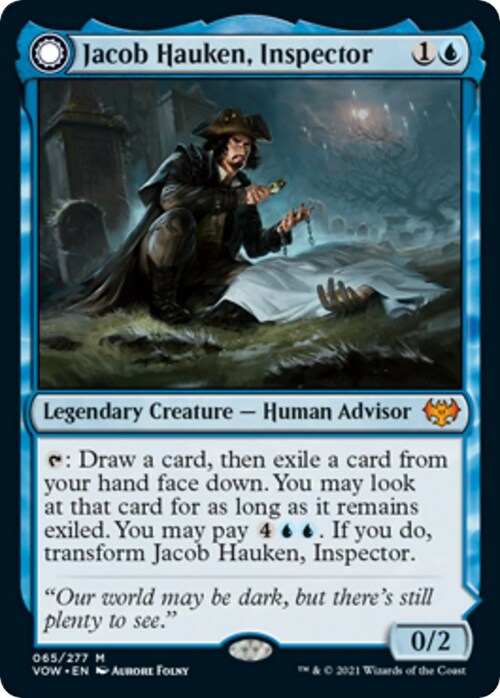 Jacob Hauken, Inspector // Hauken's Insight Card Front