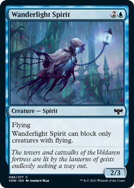 Wanderlight Spirit Card Front