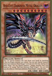 Red-Eyes Darkness Metal Dragon