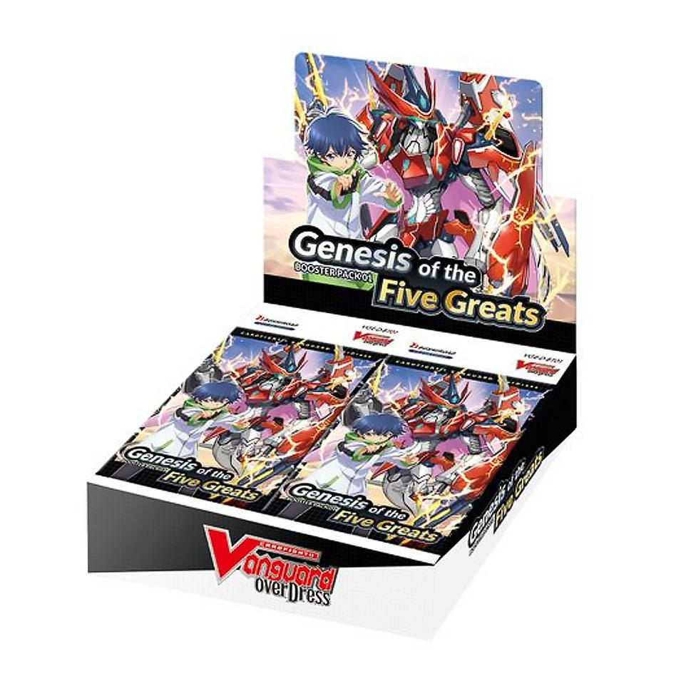 Caja de sobres de Genesis of the Five Greats