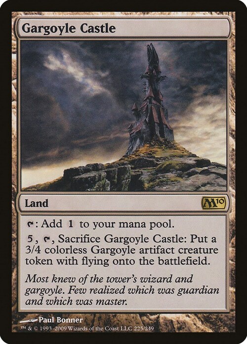 Gargoyle Castle Card Front