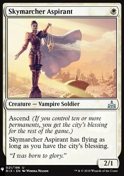 Skymarcher Aspirant Card Front