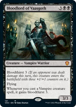 Bloodlord of Vaasgoth Card Front