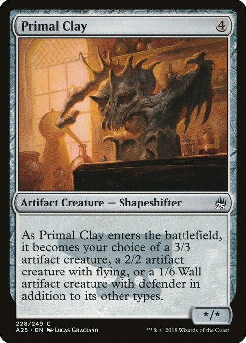 Primal Clay Card Front