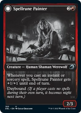 Spellrune Painter // Spellrune Howler Card Front