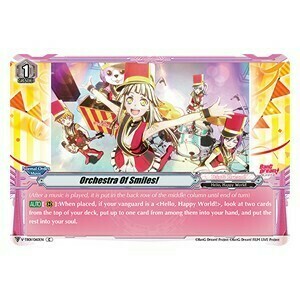 Orchestra Of Smiles! [V Format] Card Front