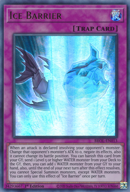 Barriera di Ghiaccio Card Front