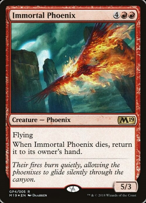 Immortal Phoenix Card Front