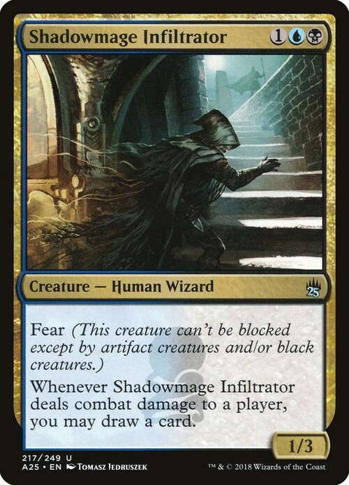 Shadowmage Infiltrator Card Front