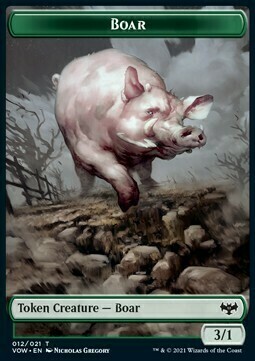 Boar // Blood Card Front