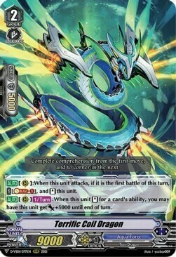 Terrific Coil Dragon [V Format] Card Front