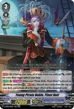 Young Pirate Noble, Pinot Noir [V Format] Card Front