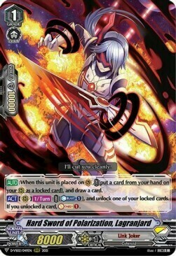 Hard Sword of Polarization, Lagranjard [V Format] Card Front