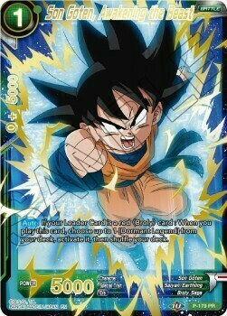 Son Goten, Awakening the Beast Card Front