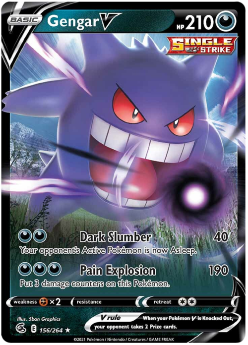 Gengar V Card Front