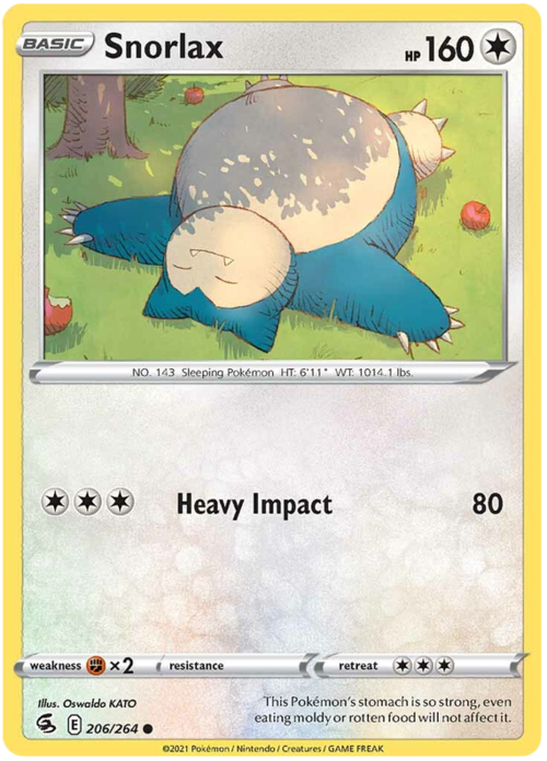 Snorlax Card Front