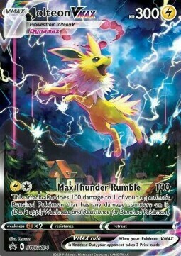 Jolteon VMAX Card Front