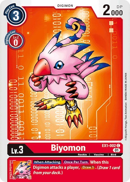 Biyomon Card Front