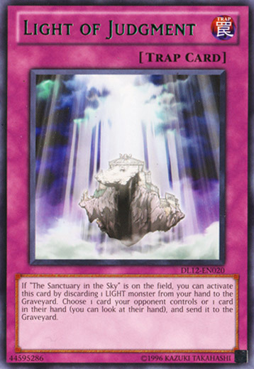 Light of Judgment Card Front