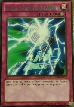 Cyber Summon Blaster Card Front