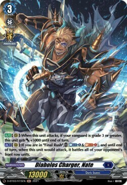 Diabolos Charger, Nate [D Format] Card Front