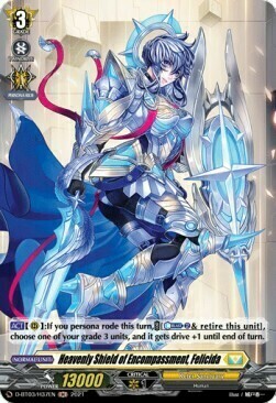 Heavenly Shield of Encompassment, Felicida [D Format] Card Front