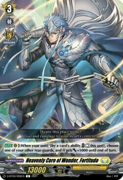 Heavenly Core of Wonder, Fortitudo [D Format] Card Front