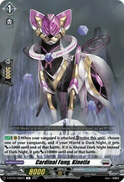 Cardinal Fang, Kinetia Card Front