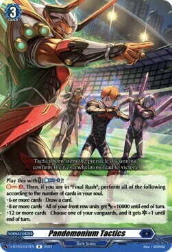 Pandemonium Tactics Card Front