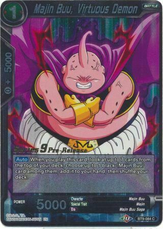 Majin Buu, Virtuous Demon Card Front