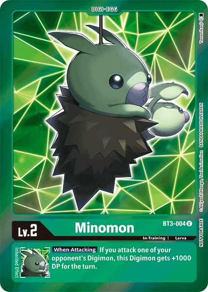 Minomon Card Front